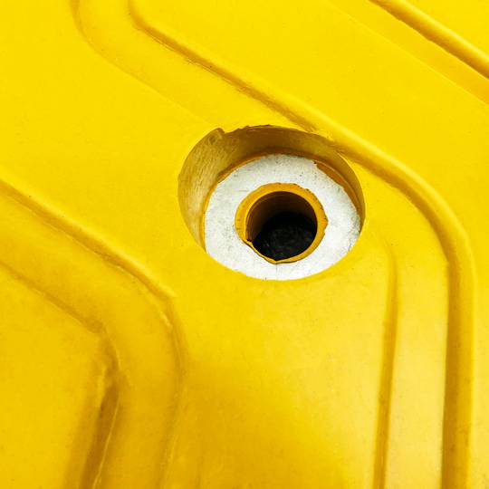 Bremsschwellen Bodenschwellen aus Gummi für Autos 320x500x50mm