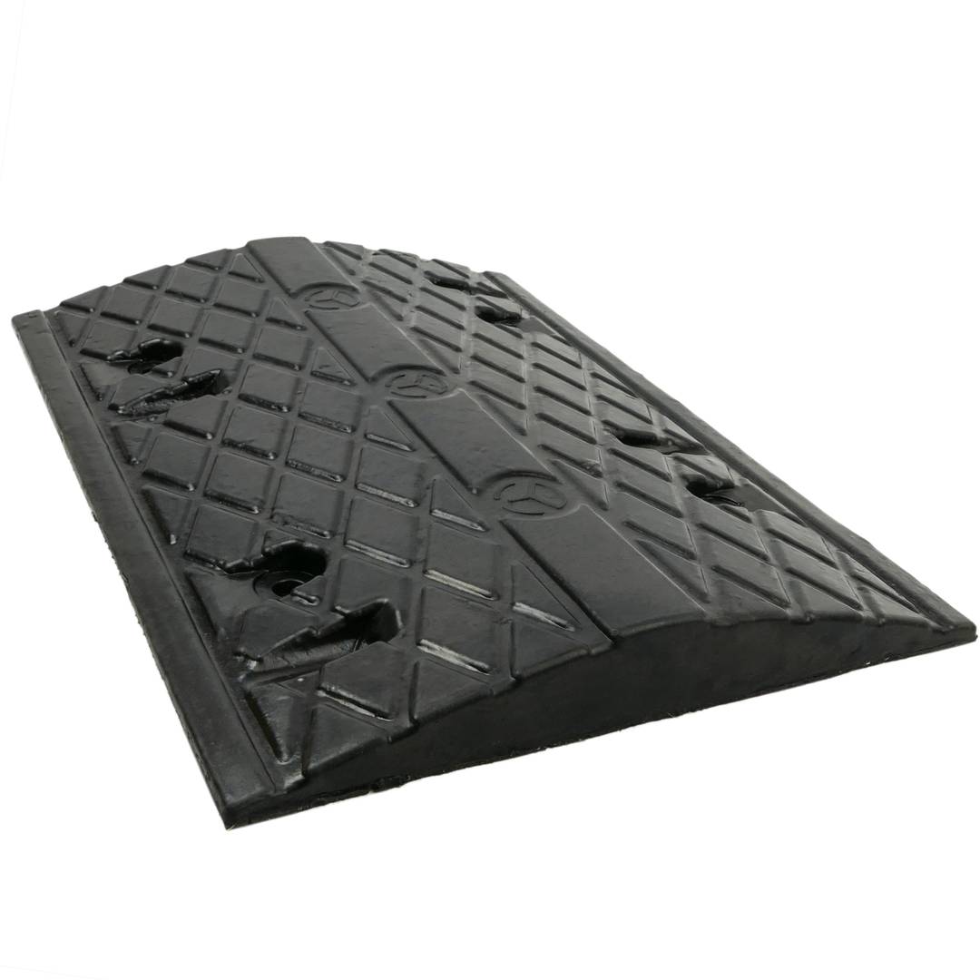 Fahrbahnschwellen bremsschwelle verkehr für ahrzeuge 500x340x50mm  2-pack