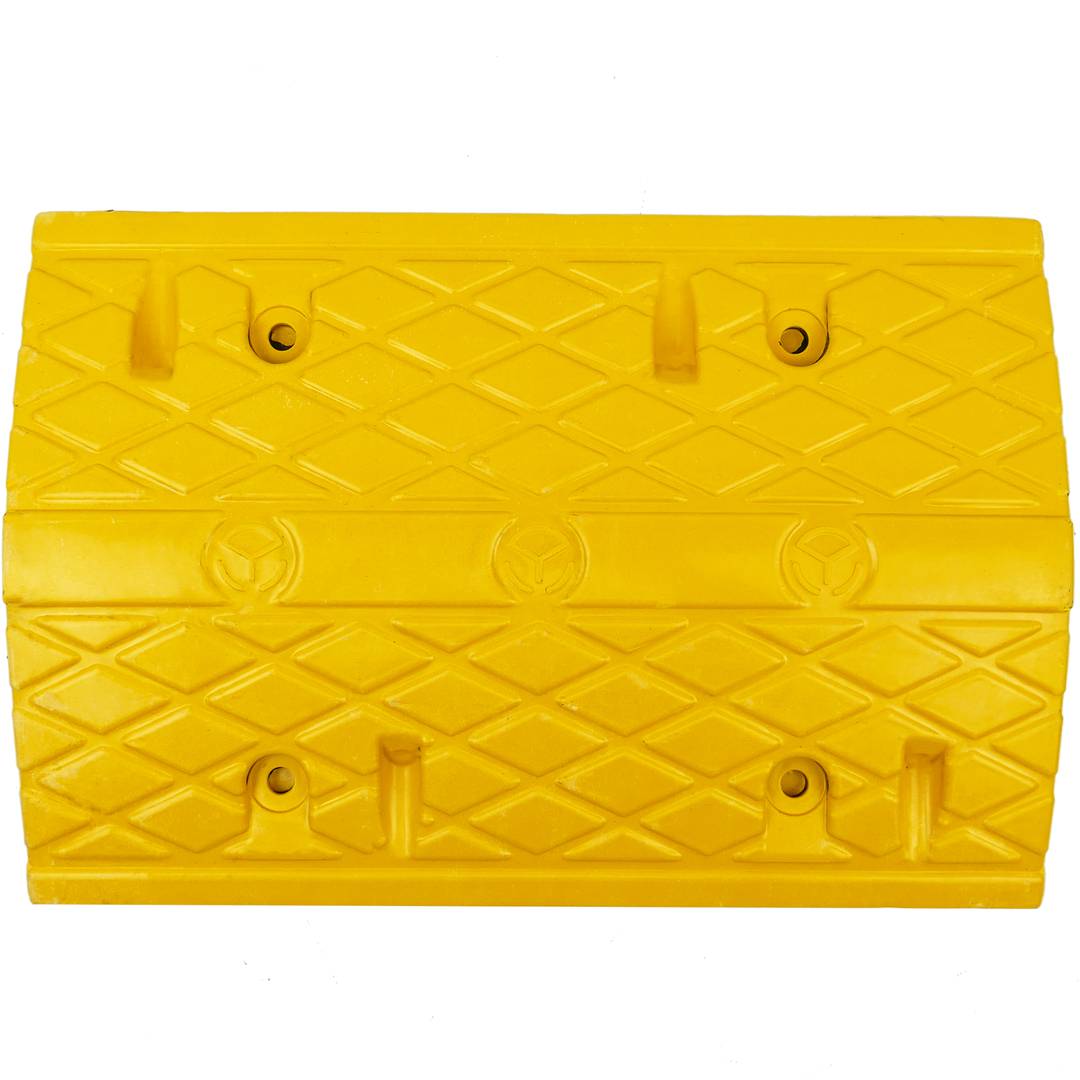 Fahrbahnschwellen bremsschwelle verkehr für ahrzeuge 500x340x50mm  2-pack