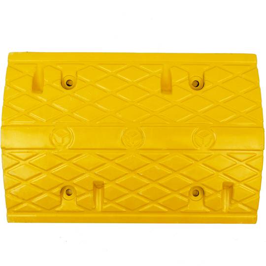 Fahrbahnschwellen bremsschwelle verkehr für ahrzeuge 500x340x50mm  2-pack