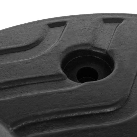 Gual reductor de velocitat per a cotxes 190x380x45mm final arrodonit