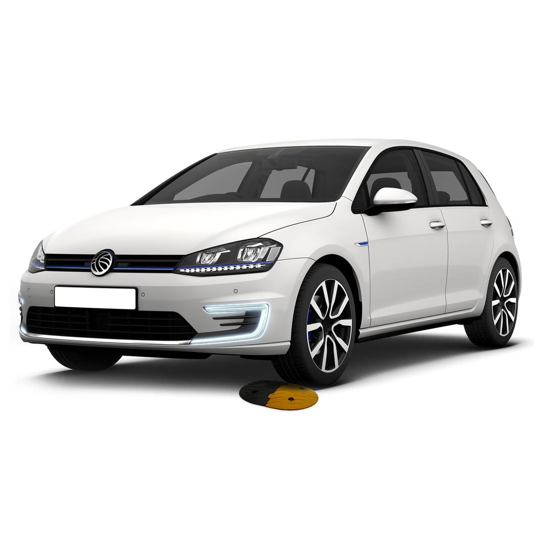 Gual reductor de velocitat per a cotxes 190x380x45mm final arrodonit