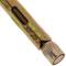 Zestaw 4 metalowych kołków rozporowych z wkrętem 10x85mm z czarną nasadką