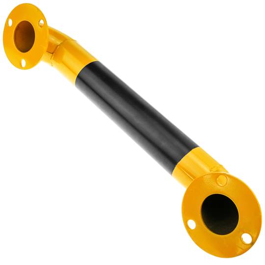 Fermaruota per parcheggi in metallo 60 cm per ruota e parcheggio tubo