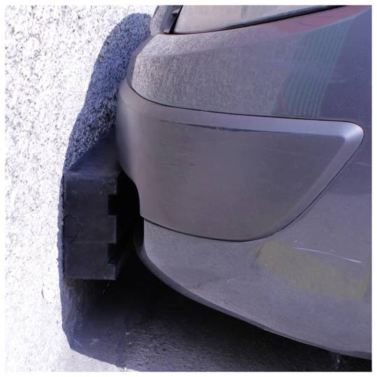 Tope parete parcheggio gomma 1000x190x100mm
