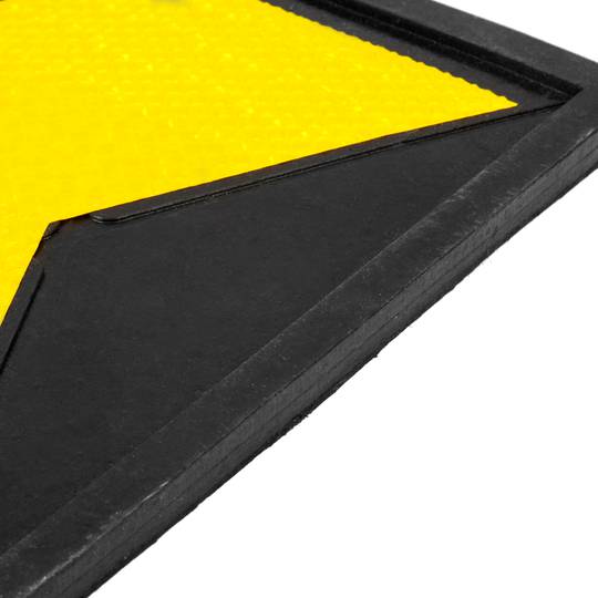 99 x 20 cm gumowy zderzak samochodowy z odblaskami