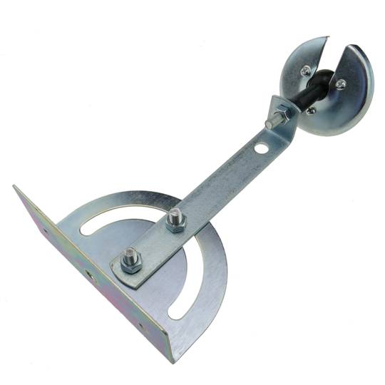 Sistema di fissaggio per specchio convesso per la segnalazione e traffico 165mm