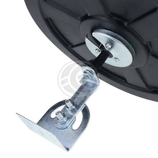 Sistema di fissaggio per specchio convesso per la segnalazione e traffico 165mm