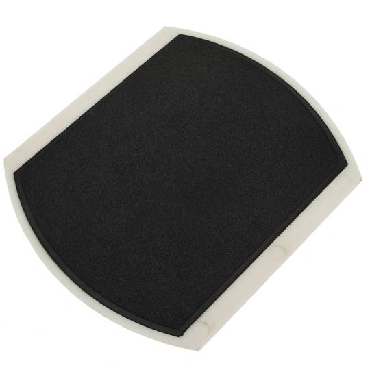 Reflector de carretera captafaros para suelo de plástico blanco 103 x 89 x 19 mm