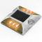 Reflector solar LED de carretera. Captafaros para señalización 105x105x20 de aluminio 2-pack