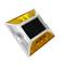 Reflector solar LED de carretera. Captafaros para señalización 105x105x20 de aluminio 2-pack