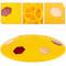 Catarifrangente stradale giallo 140x140x20mm
