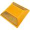 Reflector de carretera de 100 x 100 mm. Captafaros para suelo de plástico naranja