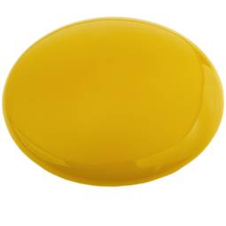 Réflecteur routier rond en céramique jaune 10 cm