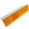 Reflector de carretera de 40 x 55 x 180 mm. Captafars de paret de metall taronja