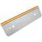 Reflector de carretera de 40 x 55 x 180 mm. Captafars de paret de metall taronja