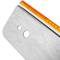 Reflector de carretera de 40 x 55 x 180 mm. Captafars de paret de metall taronja