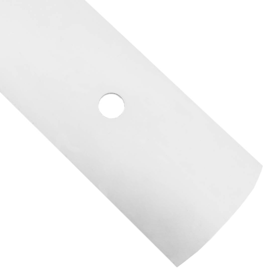 Sinal refletor de estrada de 18 x 180 mm. Farol Coletor de plástico branco