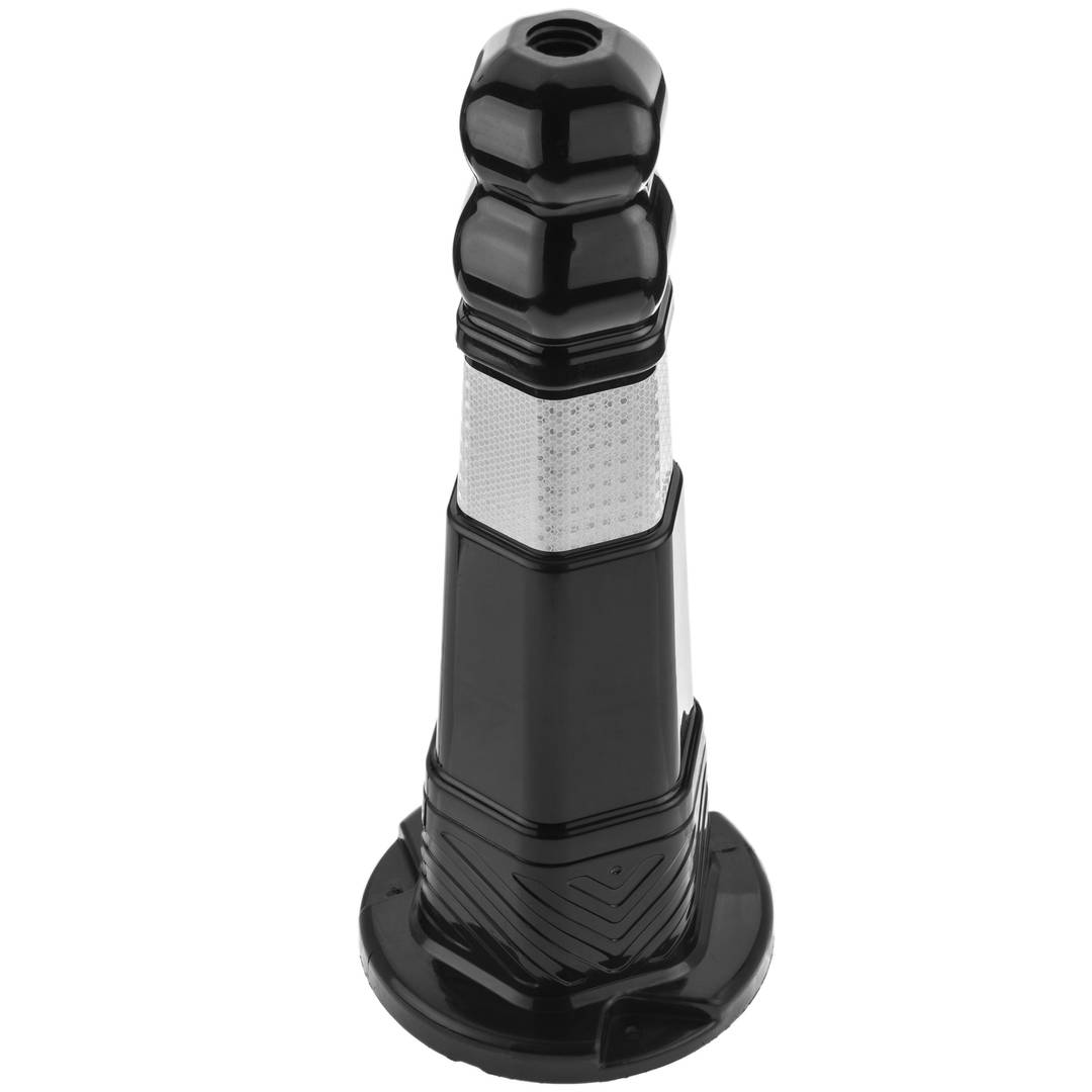 Sześciokątny słup sygnalizacyjny i świetlny do ruchu 580 x 237 mm z odblaskiem