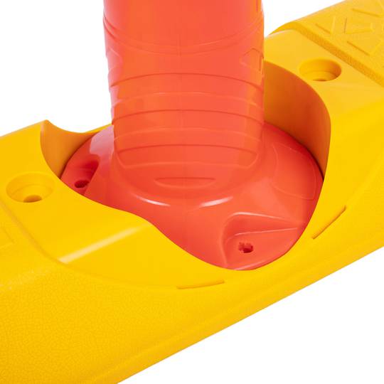 Séparateur de voies avec potelet de signalisation 495 mm