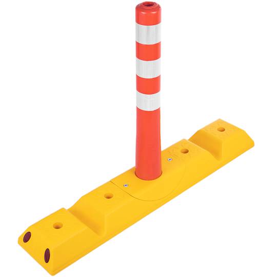 Separador de carriles con poste de señalización 690 mm