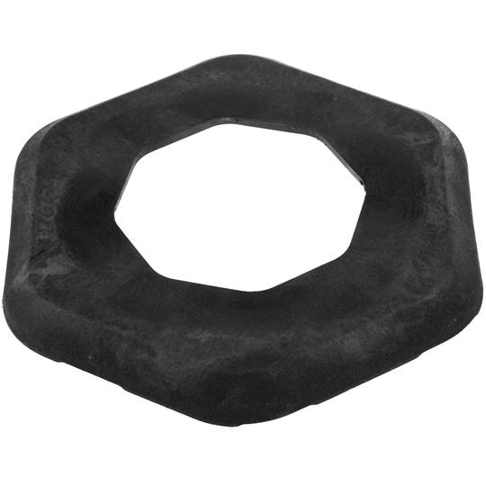 Base en caoutchouc hexagonale pour cône de signalisation 40 cm