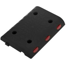 Baden reductor de velocitat per a cotxes 335 x 250 x 50 mm negre