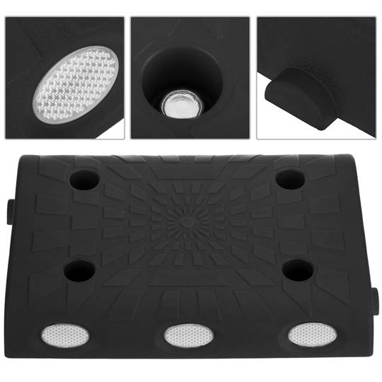 Ralentisseur pour voitures 335 x 250 x 50 mm noir