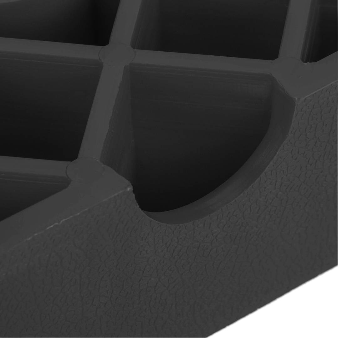 Ralentisseur pour voitures 335 x 250 x 50 mm noir