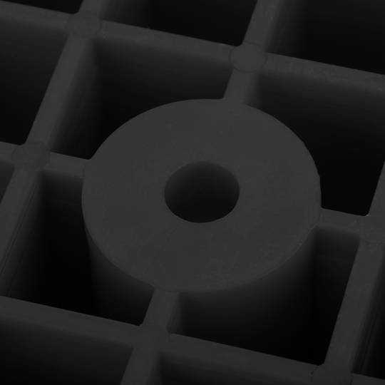 Ralentisseur pour voitures 335 x 250 x 50 mm noir