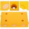 Baden reductor de velocitat per a cotxes 335 x 250 x 50 mm groc