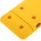 Baden reductor de velocitat per a cotxes 335 x 250 x 50 mm groc