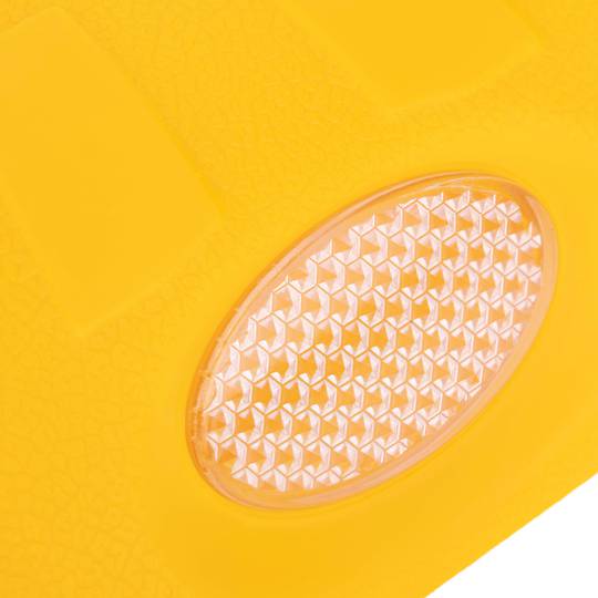 Baden reductor de velocitat per a cotxes 335 x 250 x 50 mm groc