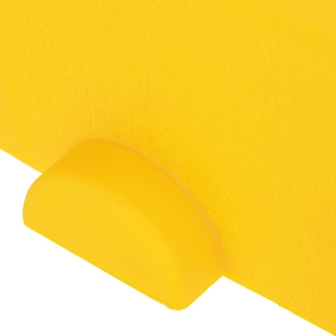 Baden reductor de velocitat per a cotxes 335 x 250 x 50 mm groc