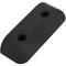 Speed bump for cars 100 x 250 x 50 mm black