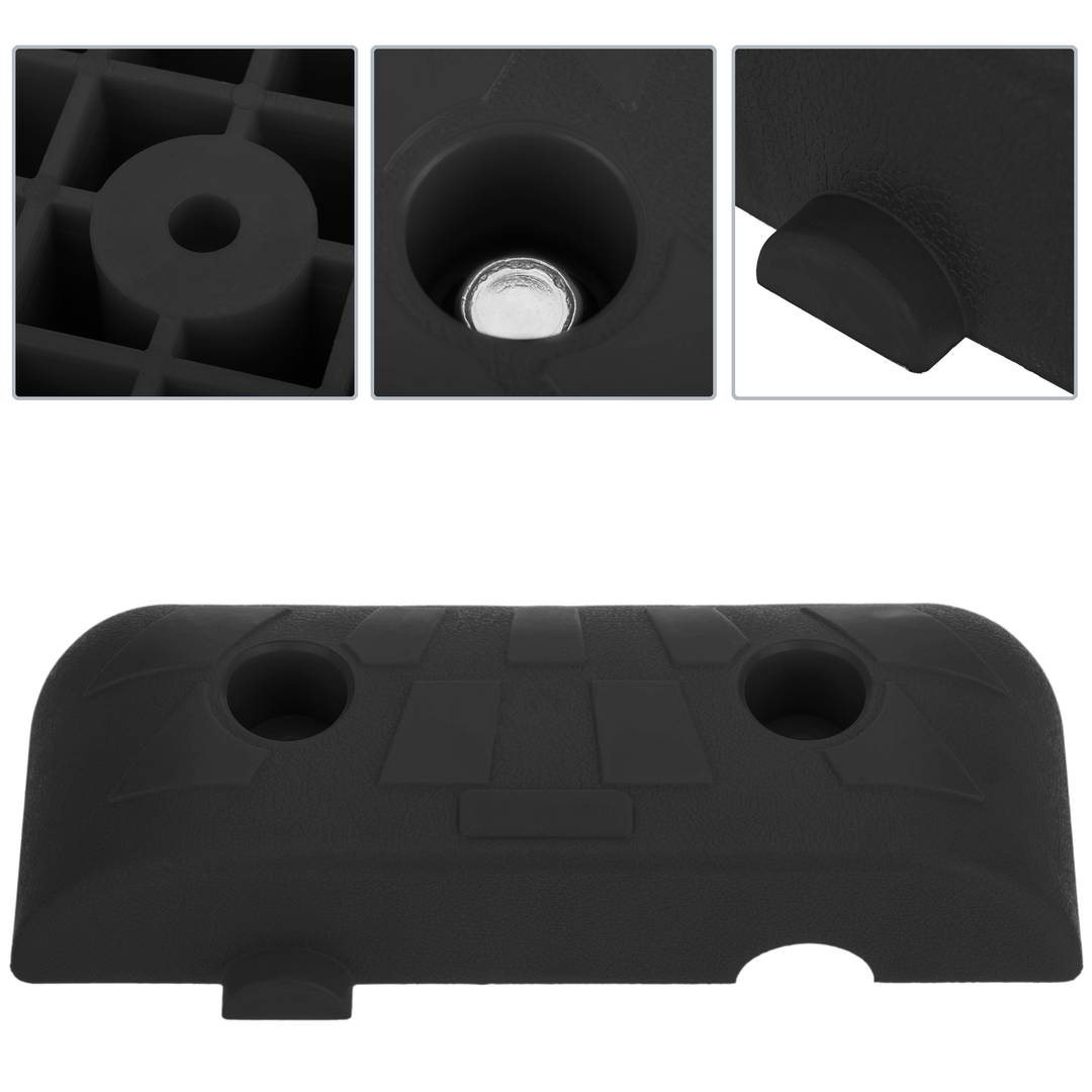 Speed bump for cars 100 x 250 x 50 mm black
