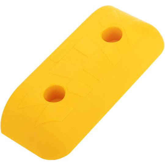 Redutor de velocidade para carros amarelo 100 x 250 x 50 mm