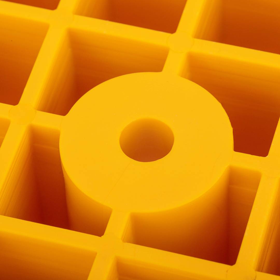 Redutor de velocidade para carros amarelo 100 x 250 x 50 mm