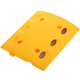 Baden reductor de velocitat per a cotxes 340 x 300 x 40 mm groc