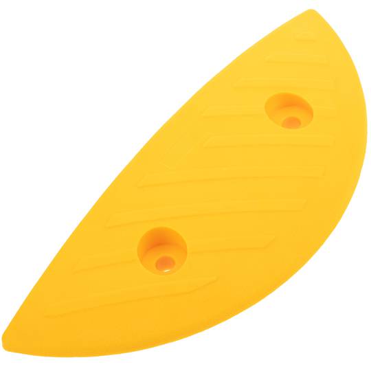 Badén reductor de velocidad para coches 110 x 300 x 40 mm amarillo