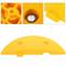 Badén reductor de velocidad para coches 110 x 300 x 40 mm amarillo
