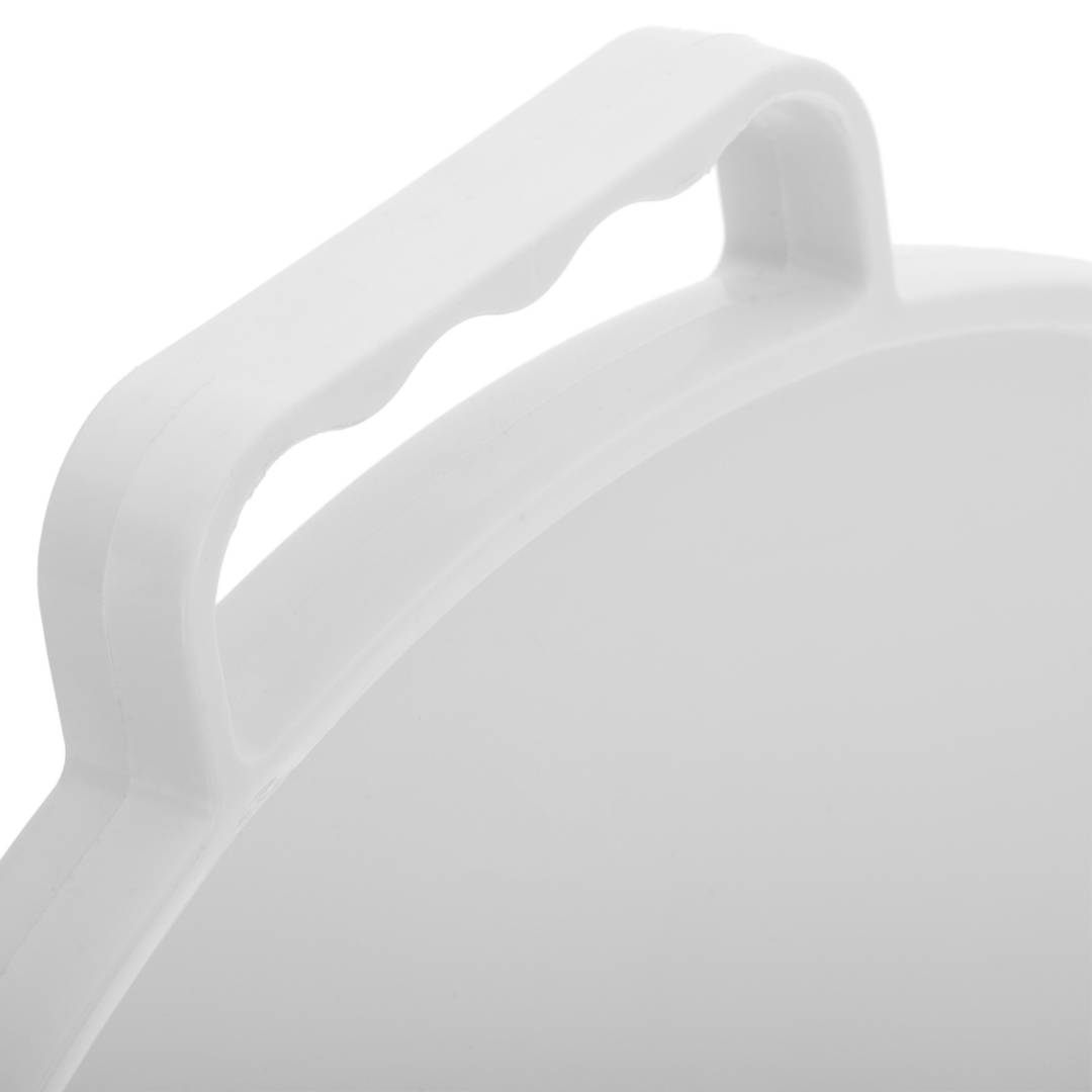 Señal de tráfico reflectante para poste de paso obligatorio a izquierda 280mm