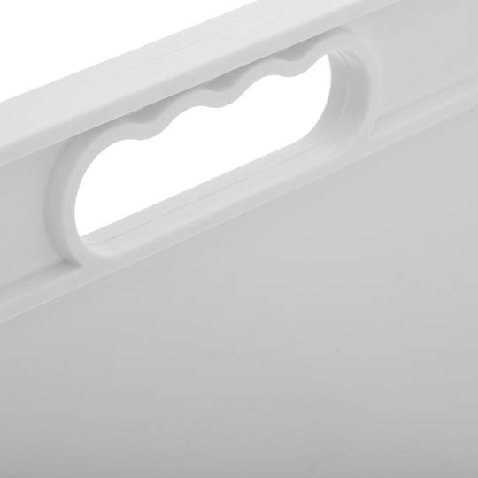 Sinal de trânsito de prevenção de curva à esquerda para poste 300 x 300mm