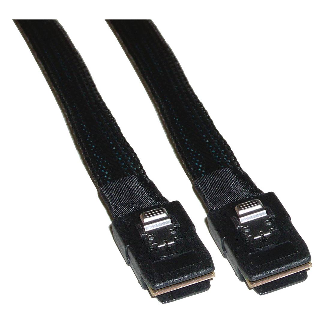 Mini-SAS Câble mini-SAS 36p à 36p (SFF-8087 vers SFF-8087) 0.5m