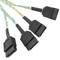 Cable Mini-SAS 36p a 4xSATA2 7p (SFF-8087 a 4x7pin-H) 0.5m