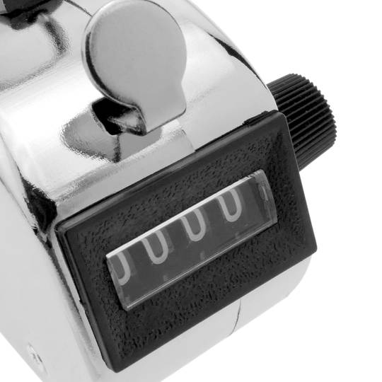 Compteur de personnes manuel à 4 chiffres 4 unités