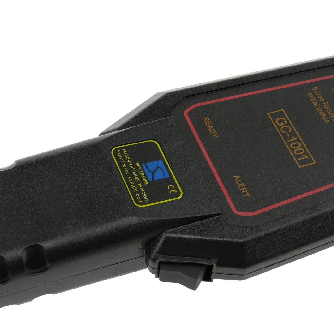 Detector de metales con nivel de sensibilidad ajustable