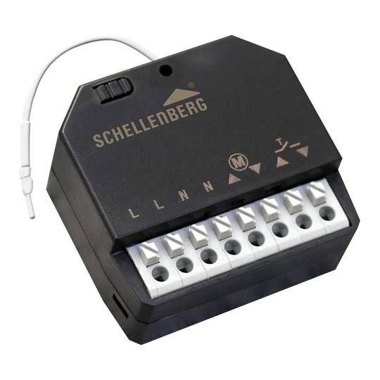 Receptor sense fil per a motor de persiana de 4.8 x 4.5 x 2.4 cm Schellenberg