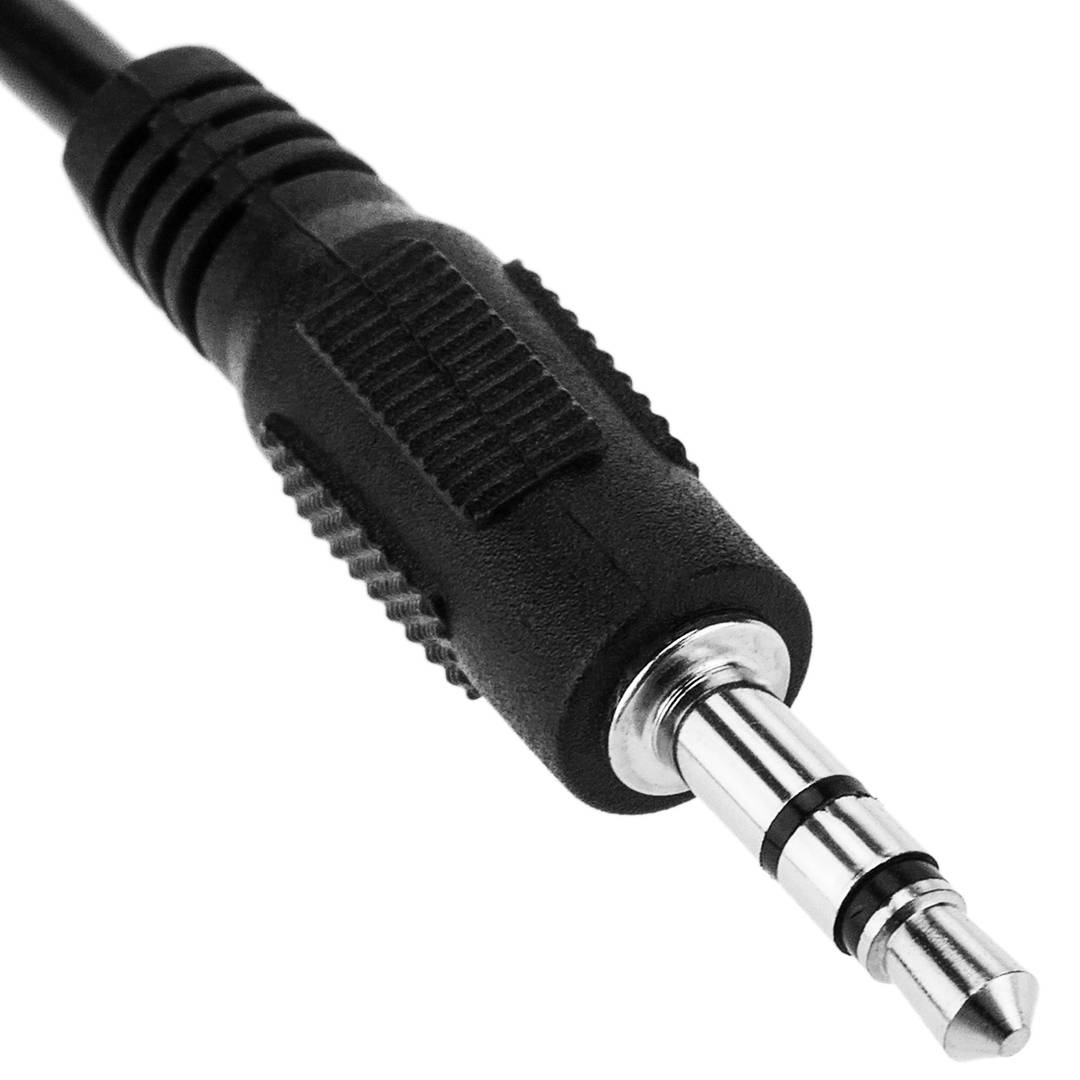 Cable adaptador mini Jack a Jack convencional