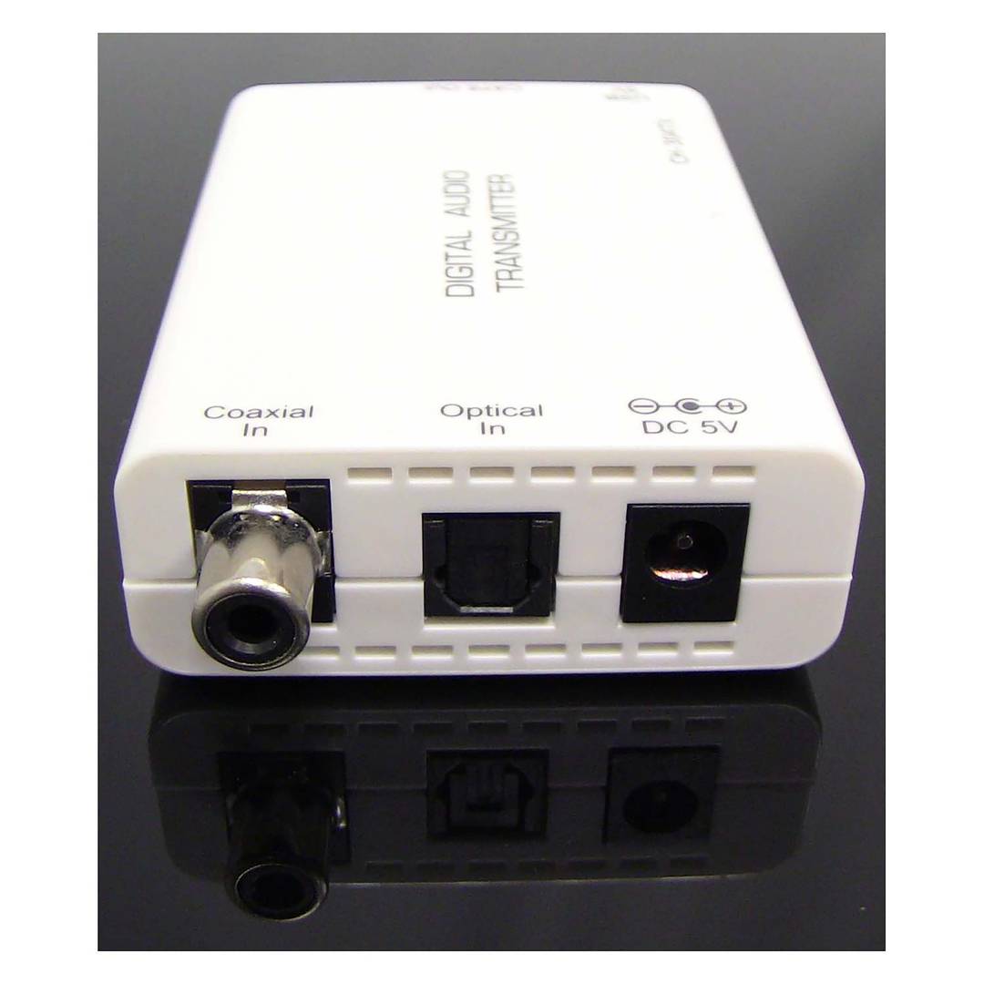 Digital Audio Extender UTP to coaxial and toslink Cat.5